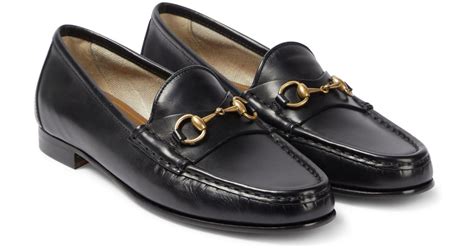 gucci mocassin homme|Mocassins Horsebit 1953 en cuir en noir – Gucci .